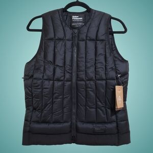 ASKOV FINLAYSON Quilted Preservation Vest Insulated Women XS Black Pockets NWT